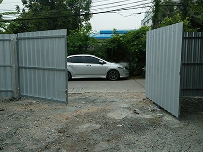 ประตู รั้วเมทัลชีท